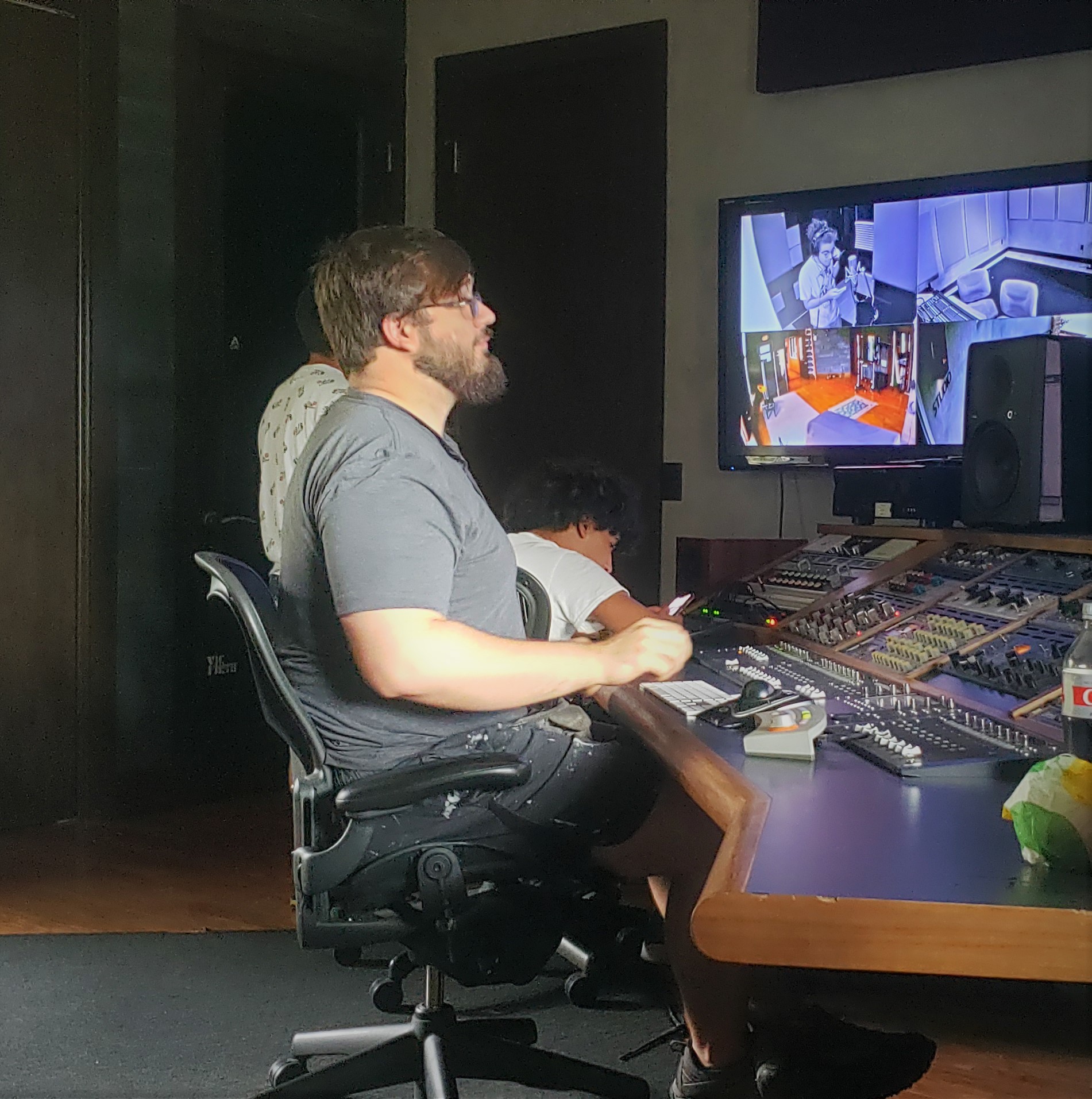 Alek in the Studio